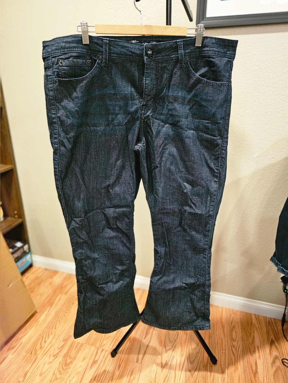 Source Of Wisdom Dark Blue Jeans